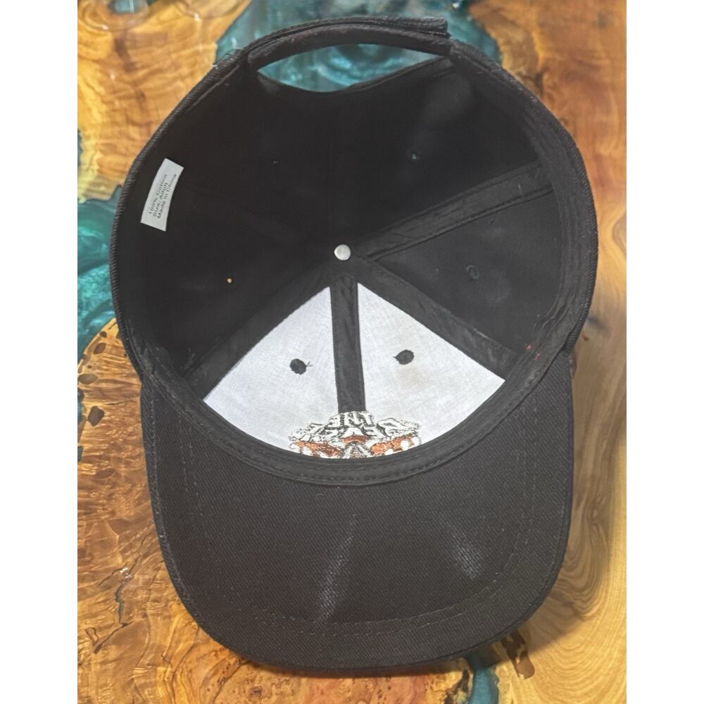 Kings Island The Beast Black Strapback Cap Hat, Amusement Parks Theme - Picture 5 of 6
